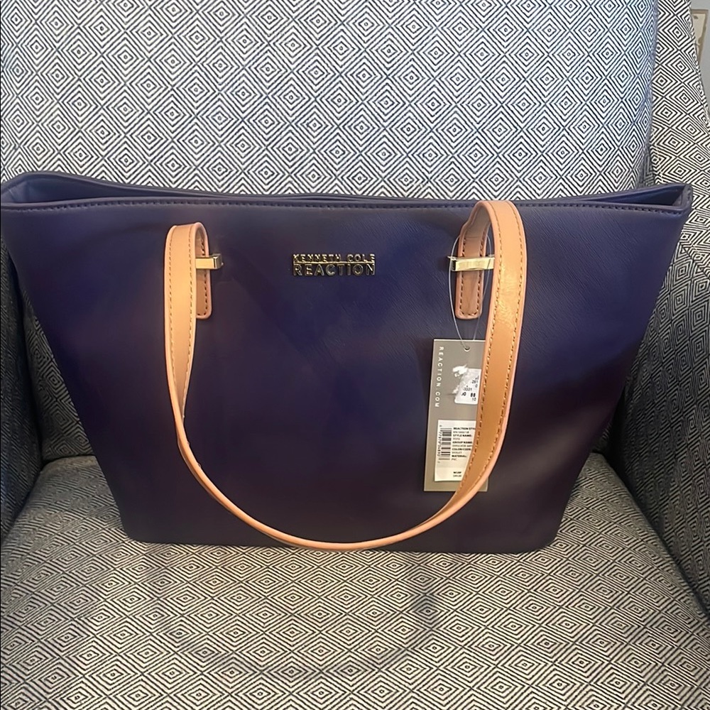 Kenneth Cole Reaction Violet Tote Bag